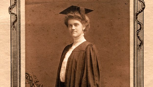 Maud Kelly in Law School