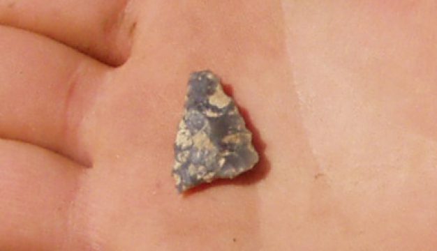 Chipped Stone Arrow Point from the Moundville Site