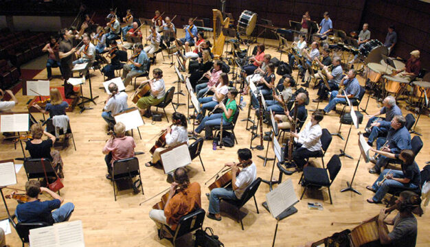 Alabama Symphony Orchestra in Rehearsal