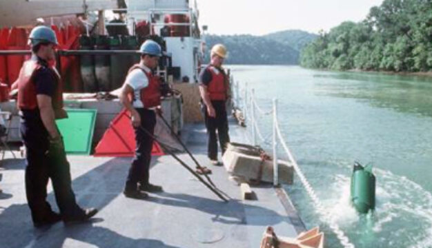 U.S. Coast Guard River Buoy Tender