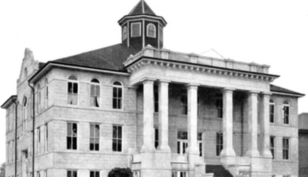 White Hall at the Alabama Normal College in Livingston, 1910