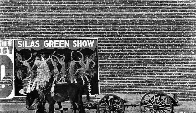 Silas Green Show Poster and Mules