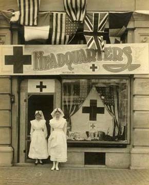 Red Cross Headquarters in Montgomery, 1918