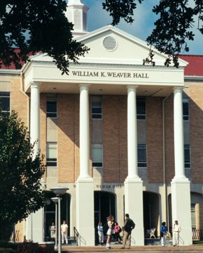 Weaver Hall at the University of Mobile