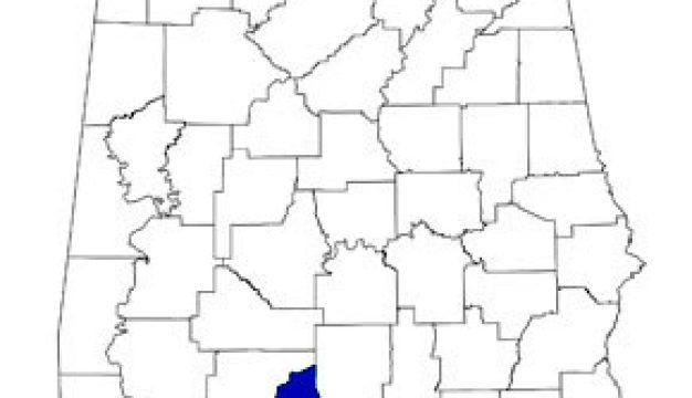 Conecuh County Map