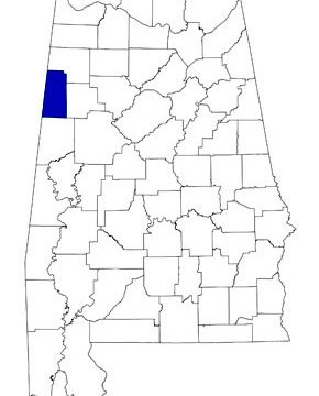 Lamar County Map