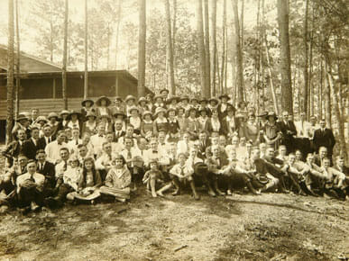 Grand Opening of the Warrior River Camp, 1922