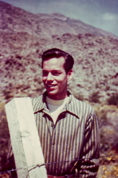 Portrait of songwriter Hugh Martin from Birmingham, Alabama