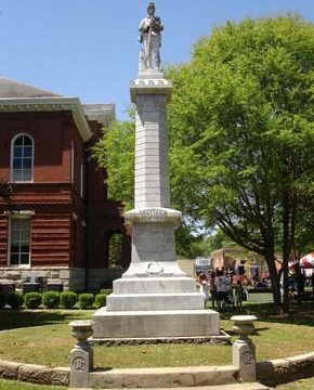 Confederate Memorial in Livingston