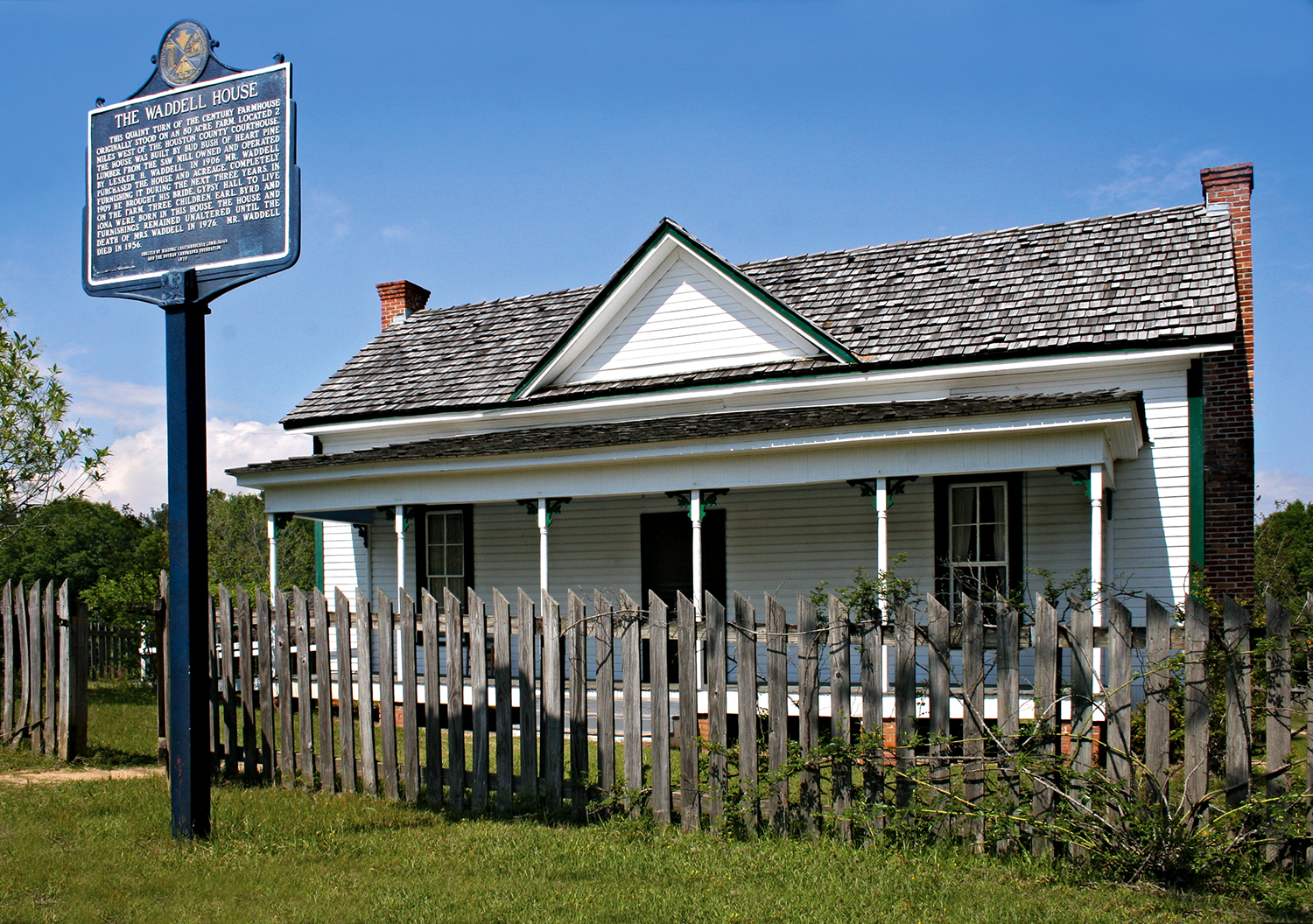 Waddell House at Landmark Park Encyclopedia of Alabama