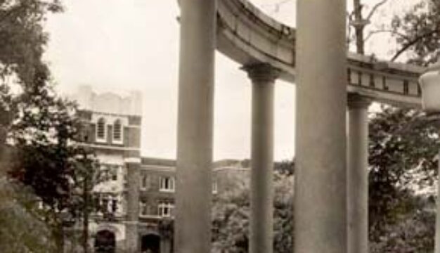 Amphitheater and O’Neal Hall at UNA ca. 1930s