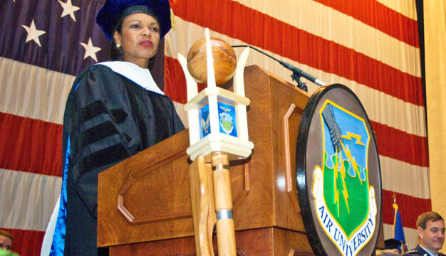 Condoleezza Rice Honored at Air University