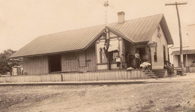 Jemison Train Station, 1906