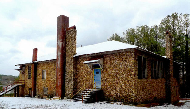 Old Rock School in Springville