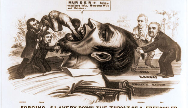 Anti-Slavery Cartoon, 1856