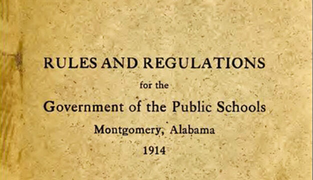 Public School Regulations, 1914