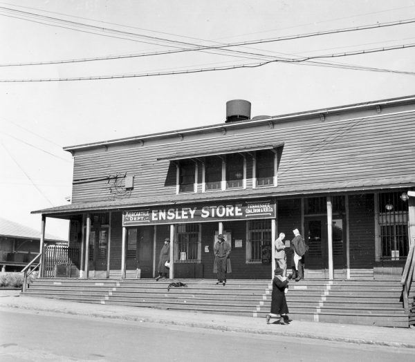 Historic company store in the Ensley neighborhood of Birmingham
