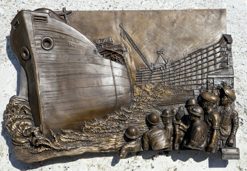 SS Tule Canyon Monument at Alabama 200th Year Celebration in Montgomery, 2019