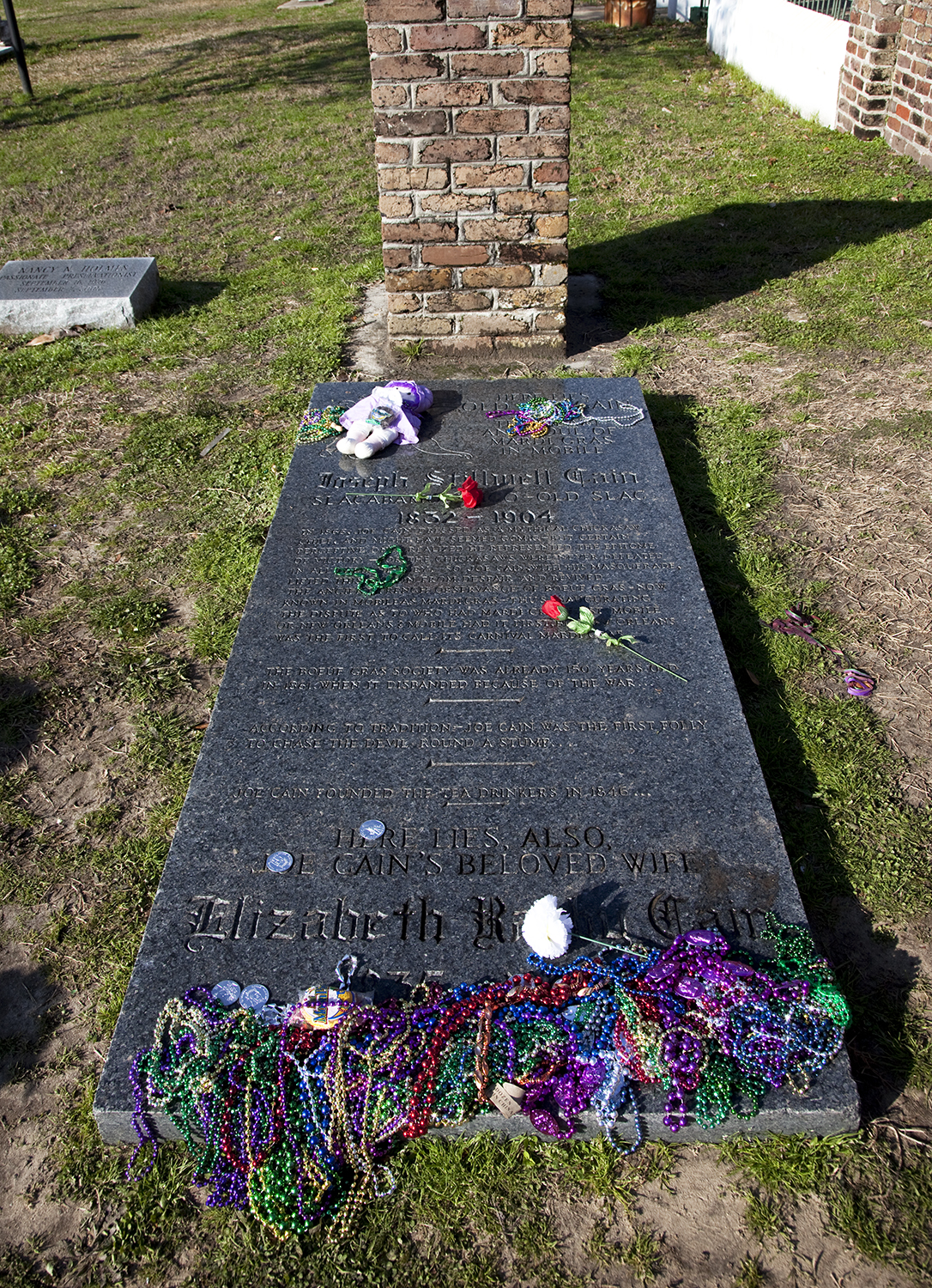 Joe Cain's Grave - Encyclopedia of Alabama