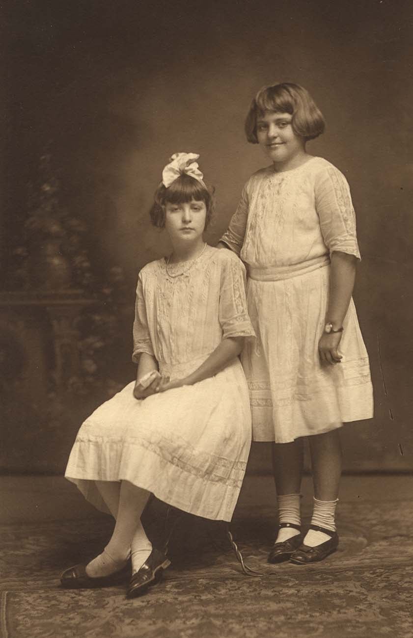Tallulah Bankhead and her sister Eugenia