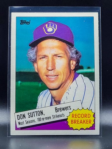 Don Sutton Baseball Card