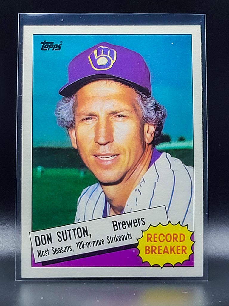 Don Sutton Baseball Card
