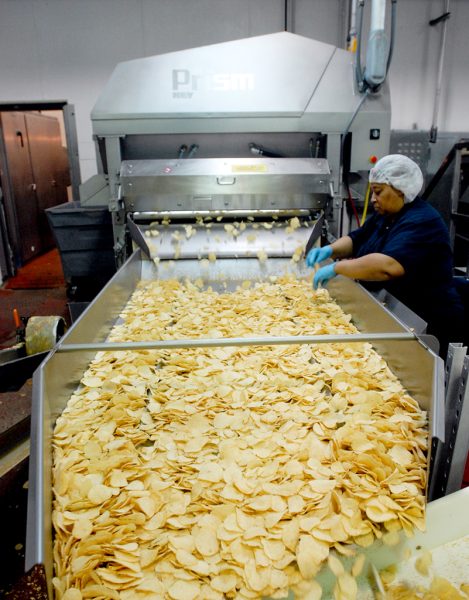 Golden Flake potato chips bag, an Alabama snack food brand