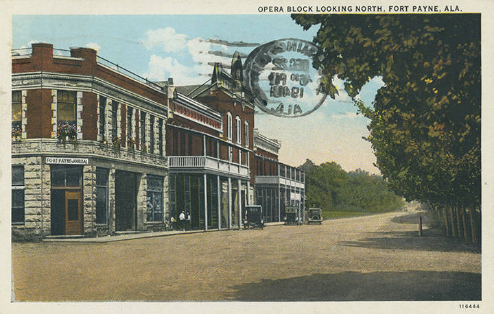 Fort Payne Opera House, Postcard