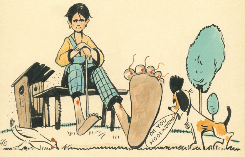 <em>Story of a Boy</em>, 1920 Rockefeller Foundation Cartoon