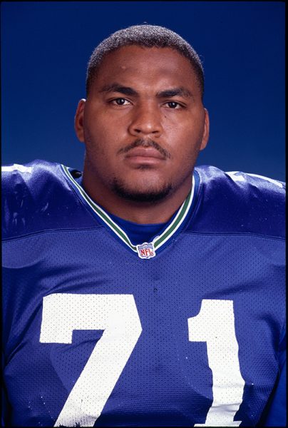 headshot of Walter Jones in football jersey