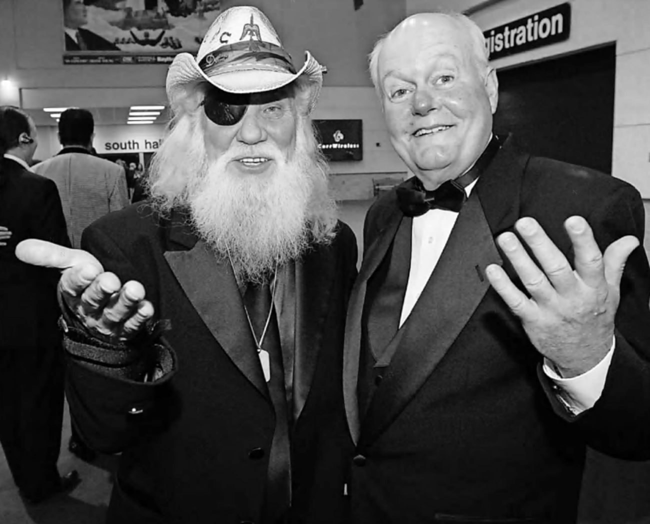 Ray Sawyer and Pete Carr